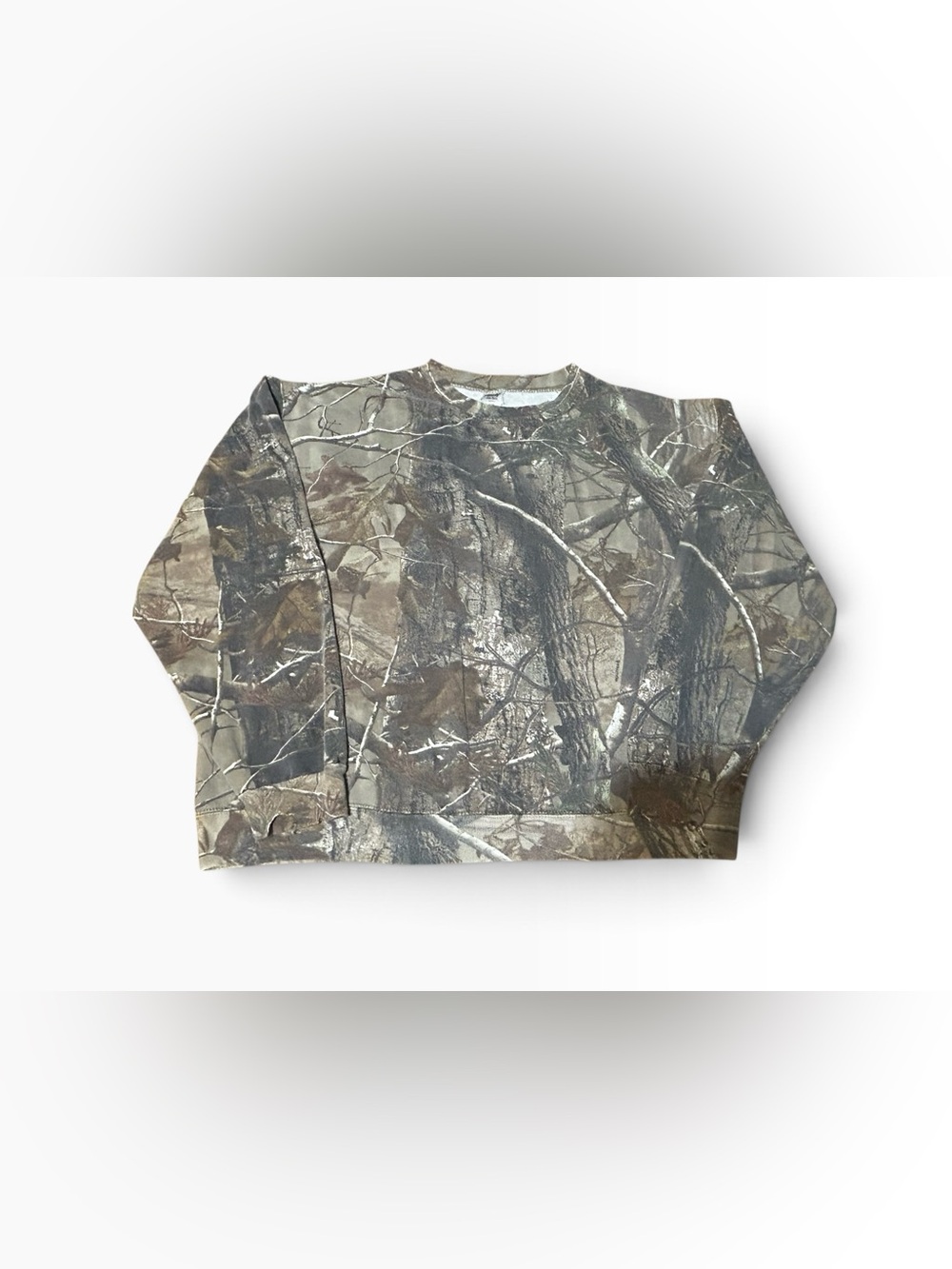 Liberty Camo Sweater XL Woodland Camouflage Hunting Pullover